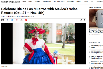 Celebrate Día de los Muertos with Mexico´s Velas Resorts (Oct.31 - Nov. 4th)
