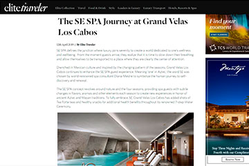 The SE Spa Journey at Grand Velas Los Cabos