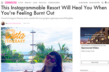This Instagrammable Resort Will Heal You When You're Feeling Burnt Out