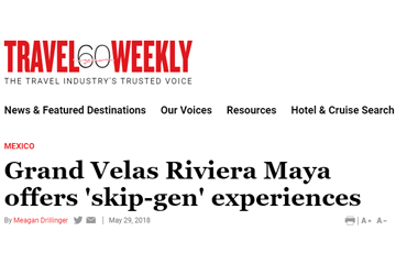 Grandparents and grandkids can reconnect at Grand Velas Riviera Maya 