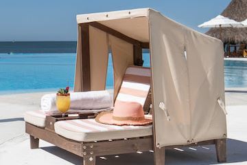 Camastros para los más pequeños y nuevos servicios de playa en Grand Velas Riviera Nayarit