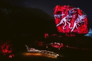 La historia de Baja California Sur en un espectáculo de video mapping en Grand Velas Los Cabos